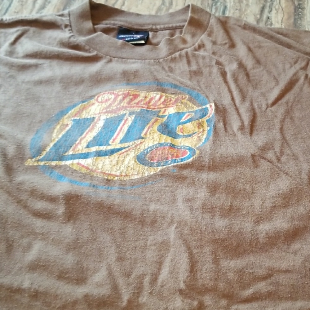 Men's XL Miller Lite t shirt